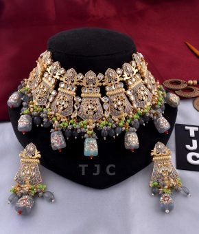 kundan polki set