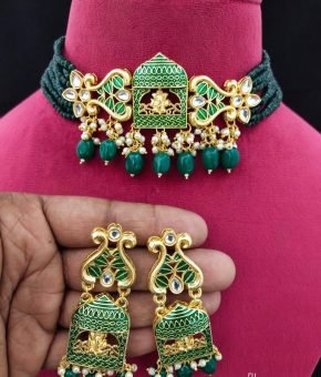 CHOKER SET-Green
