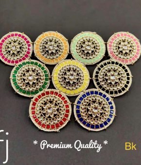 Kundan Oversized Earrings