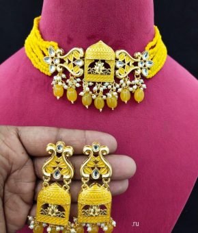 CHOKER SET- Yellow