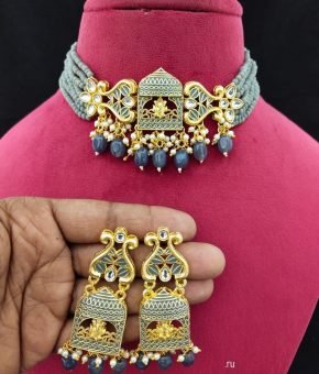 CHOKER SET- Grey