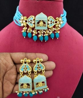 CHOKER SET- Sky Blue