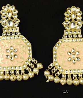Kundan Earring Meenakari -