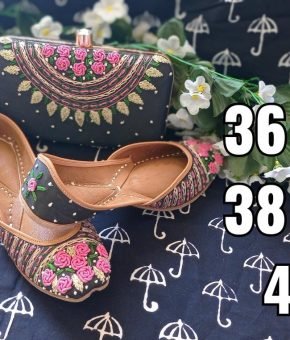 Punjabi Jutti & Cluches Size 38