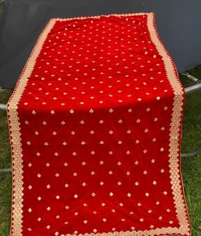 Velvet Sequence Embroidery Dupatta