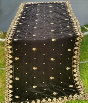 Velvet Gotapatti Embroidery Dupatta