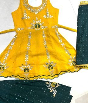 Girl Suit- Yellow Colour